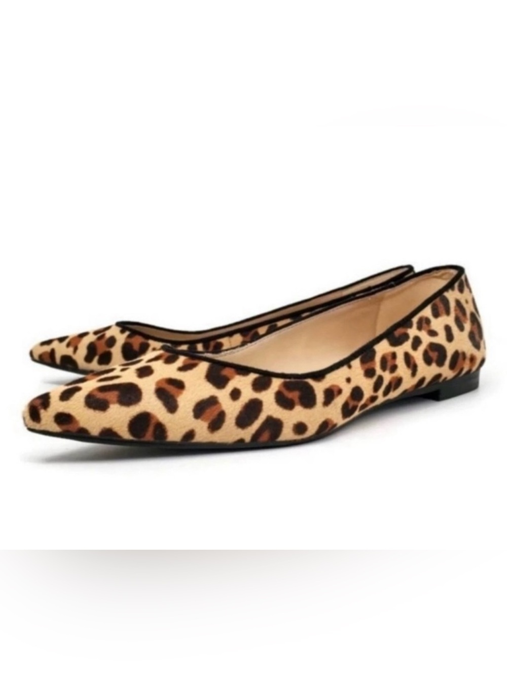 Marc Fisher calf hair Leopard Print Ballet Flats